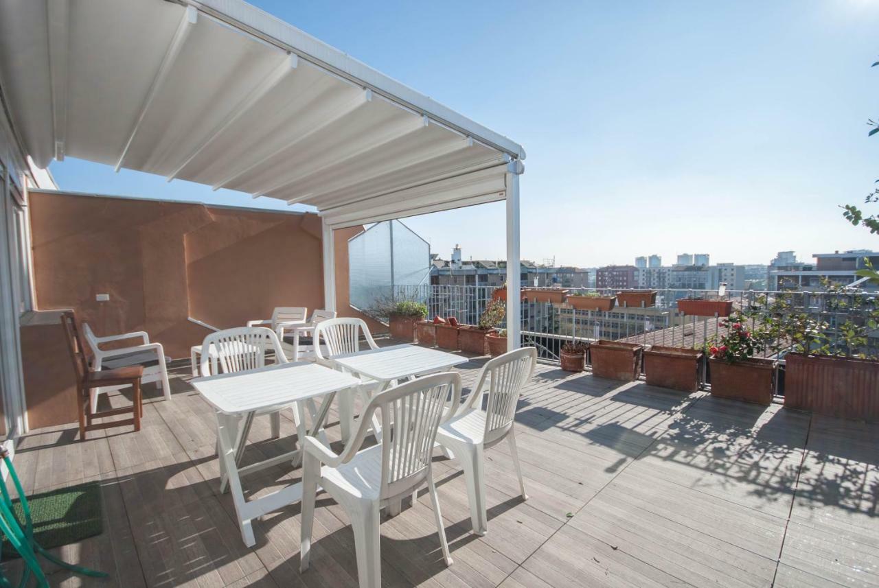 Exclusive Rooftop Apartment With Large Terrace In Solari/Tortona Milão Exterior foto