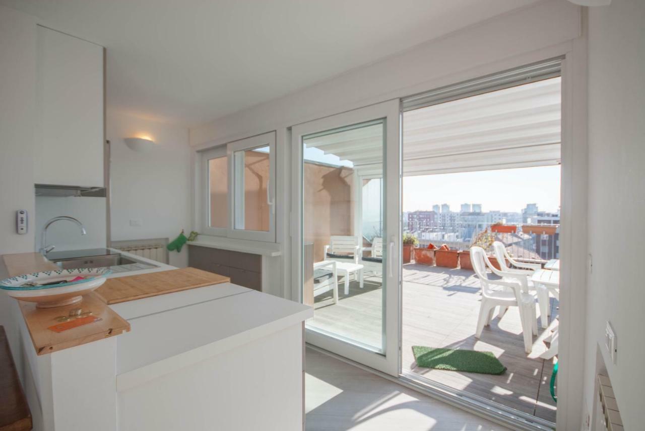 Exclusive Rooftop Apartment With Large Terrace In Solari/Tortona Milão Exterior foto